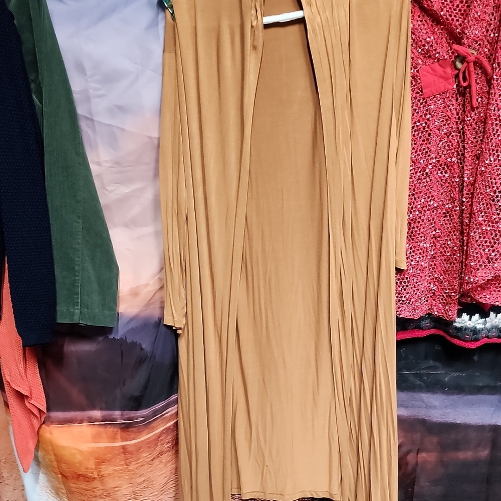 Chic Tan Women's Cape Jacket